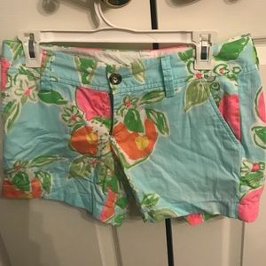 Lilly Pulitzer Peach Shorts